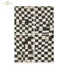 seria Black & White - Czarny & Biały, geometyczne czarno-białe wzory, cyfry, litery*  Mulberry Decoupage Paper FPA1018 Black & White Series - Black & White, geometric black and white patterns, numbers, letters* Papel para decoupage Mulberr